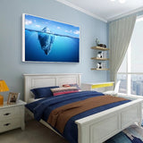 tableau montagne sur la mer