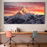 tableau sommet de l’Everest