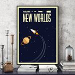 tableau New World espace