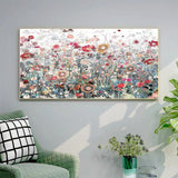 tableau peinture pleins de fleurs