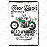 Service Repair Retro Metal Sign Vintage Motor Club Tin 