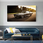 tableau d’une Mustang Shelby