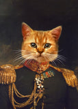 tableau chat empereur
