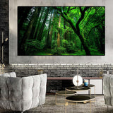 tableau photo grande foret
