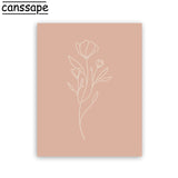 tableau trait verre de vin