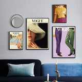 tableau vogue jupe violette