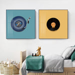 tableau micro fond pêche