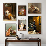 tableau femme vintage