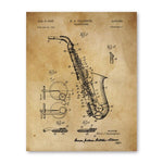 tableau saxophone