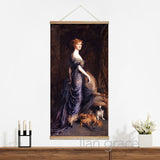 tableau ancien femme