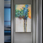 Tableau arbre 1 pièce Peinture abstraite