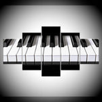 Tableau instrument 5 pièces Piano moderne